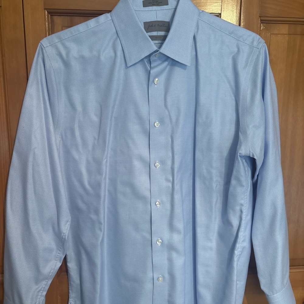 John W. Nordstrom Sky Blue Dress Shirt